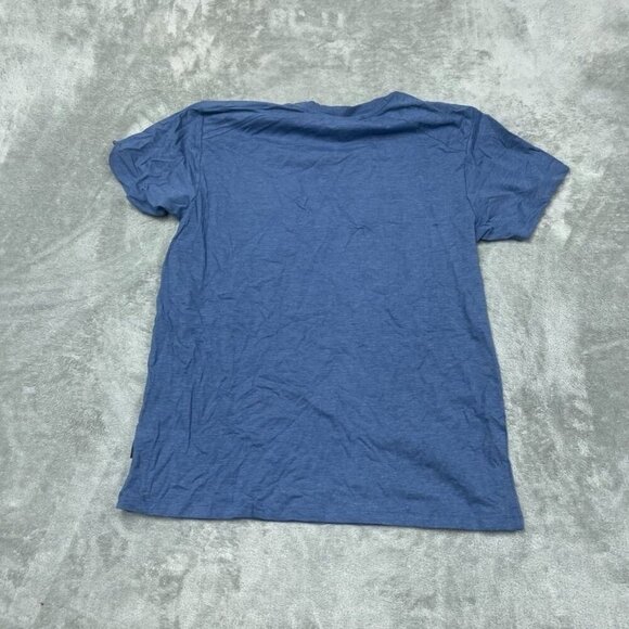 Kenneth Cole Blue Crewneck Tee Large 56% Organic Cotton Viscose Blend 6881 - Picture 6 of 6